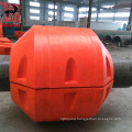 Deers manufacture steel pipe floats / pipe pontoon for dredging